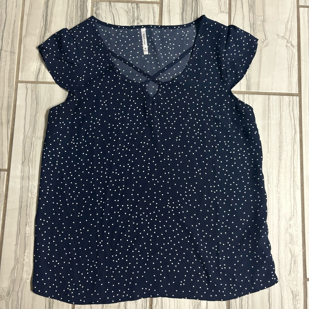 Polka dot blouse